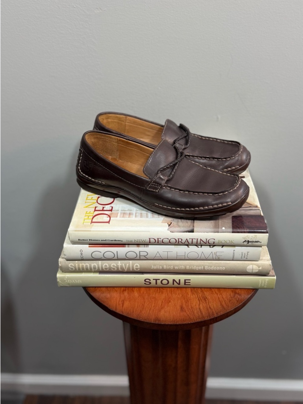 Timberland Dark Brown Leather Penny Loafers - Picture 2 of 16